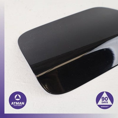11-16 BMW F10 528i 535i 550i Fuel Gas Tank Filler Lid Door Black OEM