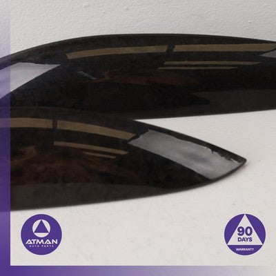 04-10 BMW E64 650i Left & Right Door Panel Cover Trim Set Wood OEM