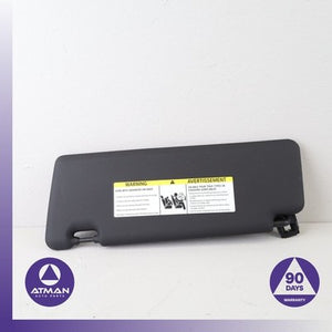 BMW F16 X6 X6M Right Passenger Side Sunvisor Sun Visor Black 51168061370 OEM