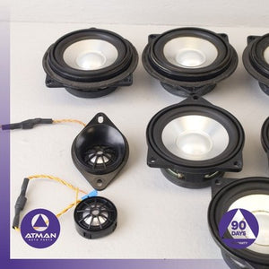 06-11 BMW E90 330i 328i Top Hi-Fi Interior Speaker Tweeter Loudspeaker Set OEM