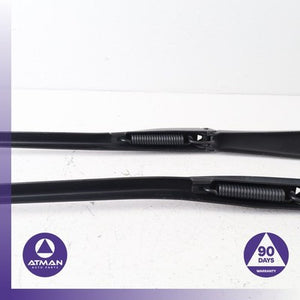 BMW G12 740i Front Left & Right Windshield Wiper Arm Set 61619463860 OEM