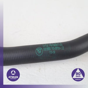 BMW F10 528i N20 Radiator Coolant Hose Pipe Line OEM