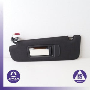 BMW G12 740i Left Side Sunvisor Sun Visor Black 51168062819 OEM
