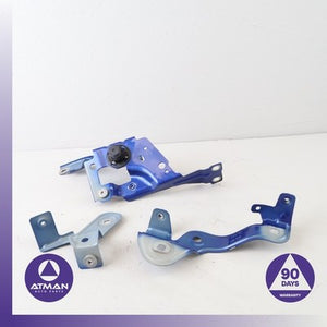 BMW G22 M440i 430i Front Right Fender Support Mount Bracket Set Blue OEM