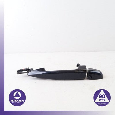 BMW F16 X6 X5 Front Left Driver Exterior Door Handle w/ Keyless Go Black OEM