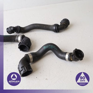 BMW G12 740i 3.0L Engine Motor Coolant Water Hose Set OEM
