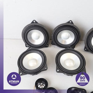 06-11 BMW E90 335i 328i Top Hi-Fi Interior Speaker Tweeter Loudspeaker Set OEM