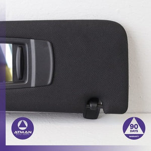 BMW G12 740i Right Side Sunvisor Sun Visor Black 51168062820 OEM