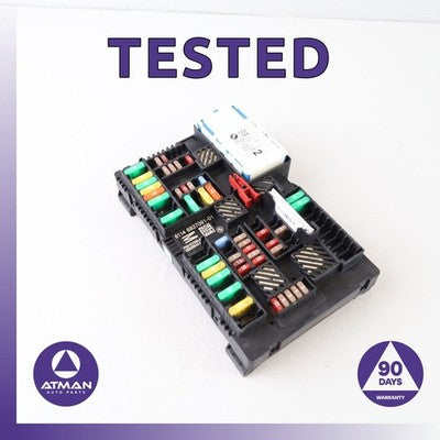 BMW G12 740i Rear Trunk Power Distribution Fuse Relay Box OEM