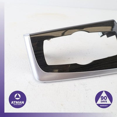 BMW F10 528i 535i 550i Left Dashboard Headlight Switch Trim Bezel Wood OEM