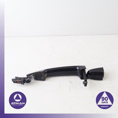 BMW F16 X6 Rear Left Driver Exterior Door Handle w/ Keyless Go Black OEM