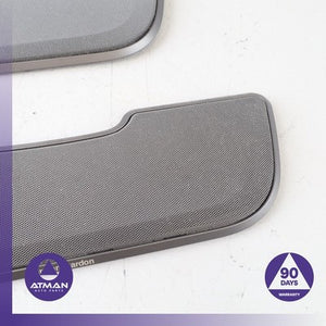 BMW G12 740i 750i Harman Rear Left & Right Deck Speaker Grille Trim Set OEM