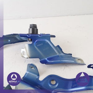 BMW G22 M440i 430i Front Right Fender Support Mount Bracket Set Blue OEM