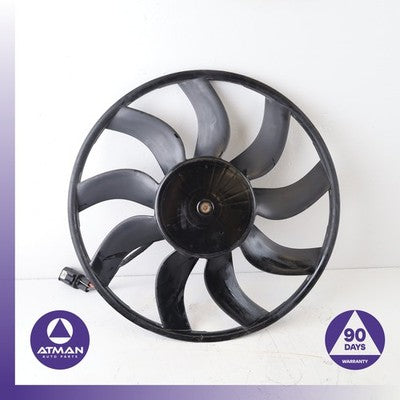14-19 BMW F16 X6 X5 3.0L Engine Motor Radiator Cooling Fan Blade w/ Motor OEM