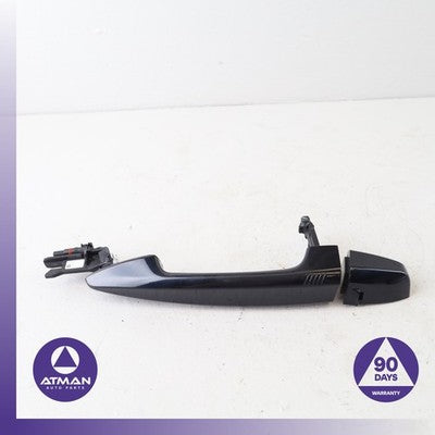BMW F16 X6 X5 Front Left Driver Exterior Door Handle w/ Keyless Go Black OEM