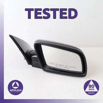06-10 BMW E64 650i Right Passenger Side Rear View Door Mirror Black OEM