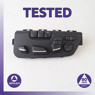 14-19 BMW F16 X6 X5 Front Left Driver Seat Memory Lumbar Control Switch OEM