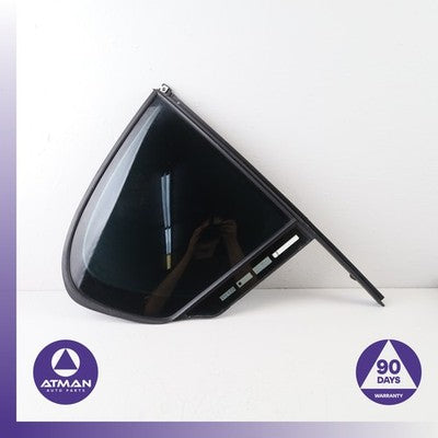 BMW G12 740i LWB Rear Right Side Quarter Corner Window Glass OEM