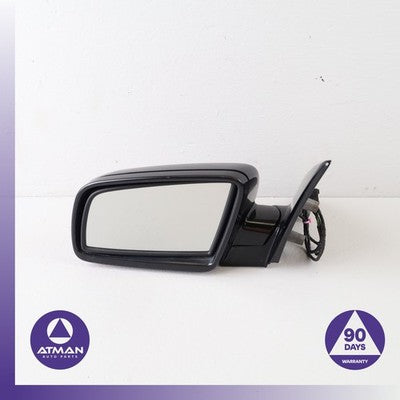 06-10 BMW E64 650i Left Driver Side Rear View Door Mirror Black OEM
