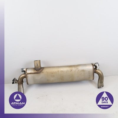 16-22 BMW G12 740i Dual Exhaust Muffler Assembly w/ Valve 8635192 OEM