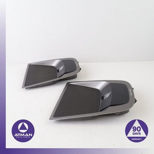 BMW G22 M440i 430i M4 Coupe Rear Shelf Deck Speaker Cover Set OEM