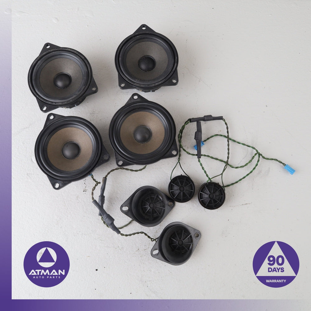 BMW E60 528i 535i 545i 550i Hi-Fi Interior Speaker Tweeter Loudspeaker Set OEM