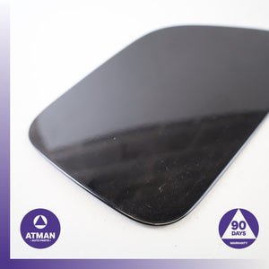 04-10 BMW E63 650i 645Ci M6 Fuel Gas Tank Filler Neck Flap Door Cover Black OEM