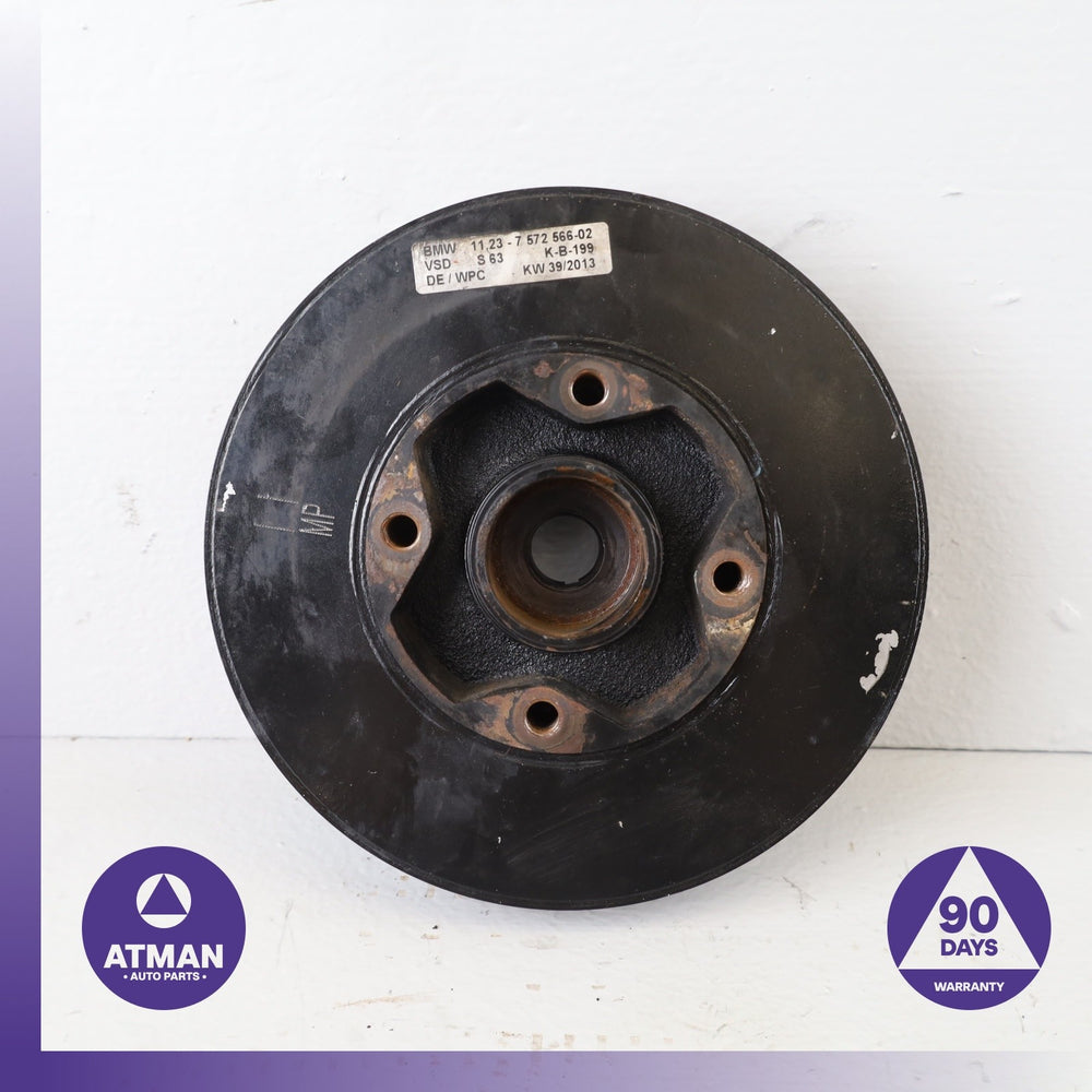 BMW F06 M6 4.4L V8 S63 Engine Motor Crankshaft Vibration Damper Pulley OEM