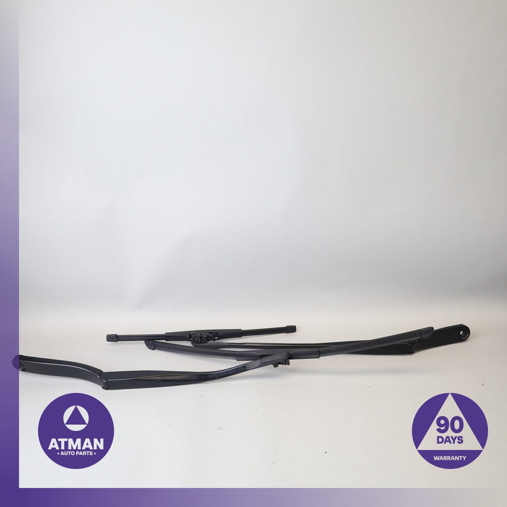 BMW F10 550i Left &amp; Right Windshield Washer Wiper Arm Blade Set OEM