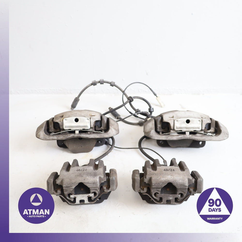 02-10 BMW E64 650i 545i 745i Front &amp; Rear Brake Caliper Cover Set OEM