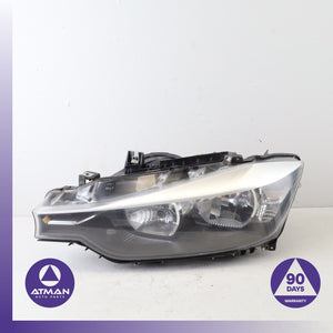 12-15 BMW F30 320i 335i Left Headlight Head Light Lamp Halogen 63117338709 OEM