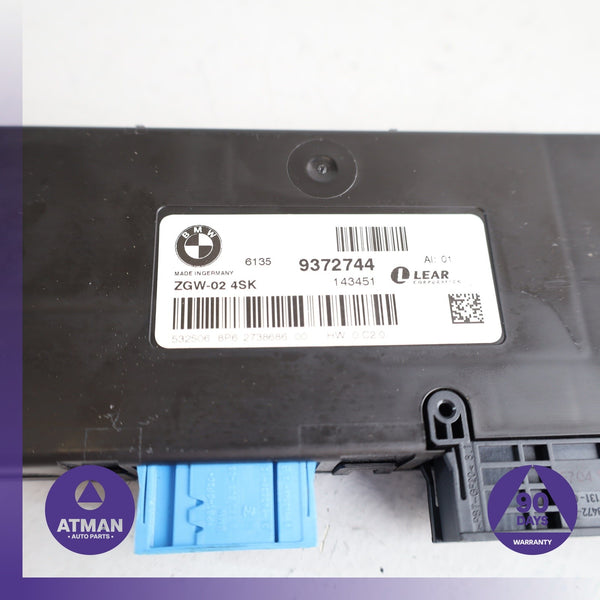 12-19 BMW F10 528i 650i M6 Gran Coupe Central Gateway Control Module 9393659 OEM