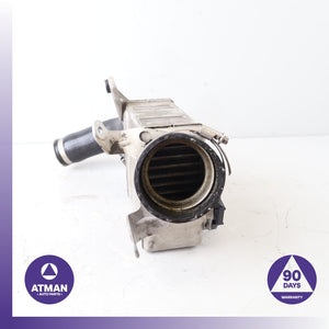 08-19 BMW F06 650i 550i 750i X6 4.4L V8 Left Side Turbocharger Intercooler OEM