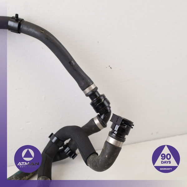 BMW F30 328i 320i 2.0L Engine Radiator Coolant Hose Pipe Set OEM