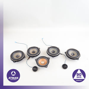 BMW F30 320i Hi-Fi Interior Speaker Tweeter Loudspeaker Set OEM