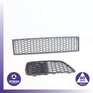 BMW F07 535i GT Front Lower Bumper Grille Black Set OEM