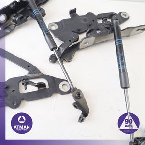 BMW F06 650i 640i Gran Coupe Left &amp; Right Hood Bonnet Hinge Strut Set OEM