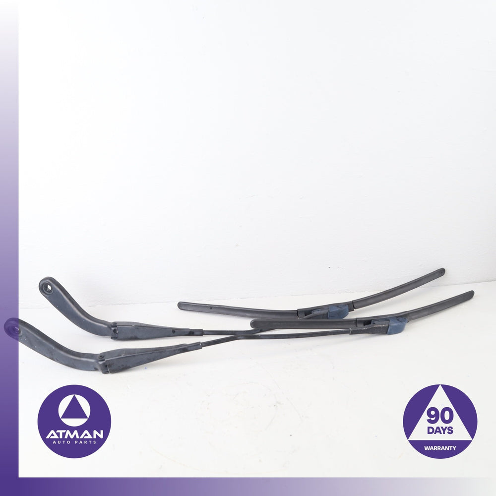 BMW F30 328i 320i Front Windshield Wiper Washer Arm Set OEM