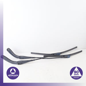 BMW F30 328i 320i Front Windshield Wiper Washer Arm Set OEM