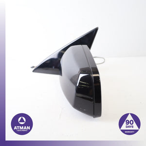 06-10 BMW E63 650i Left Driver Side Rear View Door Mirror Black OEM