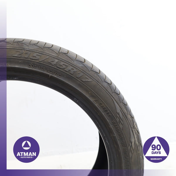 215/45R17 Sentury UHP 215 45 17' 91W DOT 3125 Tire