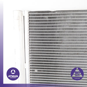 BMW F10 550i A/C AC Air Conditioning Condenser w/ Line DENSO