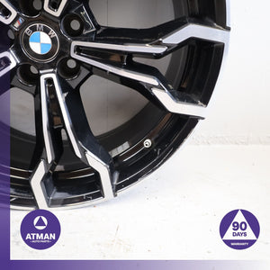 20-25 BMW F98 X4M X3M Style 765M 9.5 x 21 21" Front Wheel Rim 36118060041 OEM