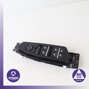 BMW F02 750i 740i Front Left Door Window Master Switch w/ Trim OEM