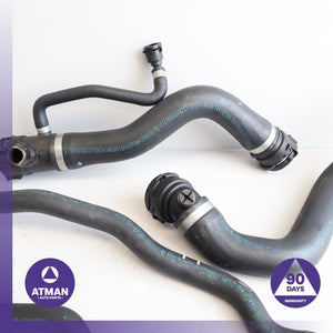 BMW F30 328i 320i N20 2.0L Engine Radiator Coolant Hose Set OEM