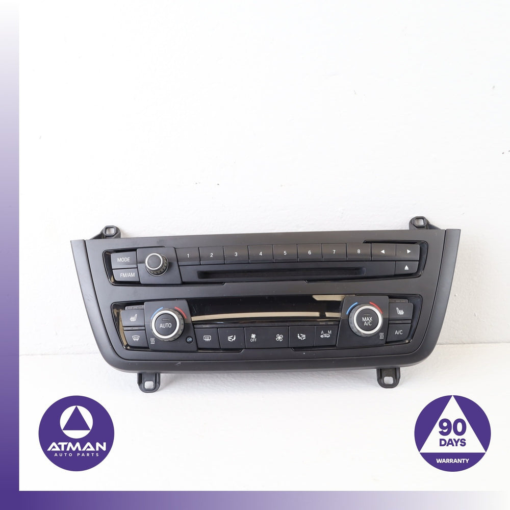 BMW F30 328i 335i Audio Radio AC Heater Temperature Control Unit OEM
