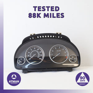 BMW F25 X3 X4 Instrument Cluster Speedometer 62109364606 OEM 88k