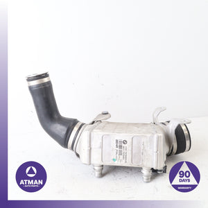 08-19 BMW F02 750i 650i 550i X6 4.4L V8 Left Side Turbocharger Intercooler OEM — photo 2