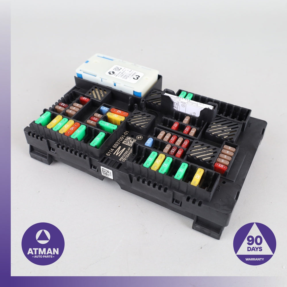BMW G30 530e Rear Trunk Power Distribution Terminal Fuse Box OEM