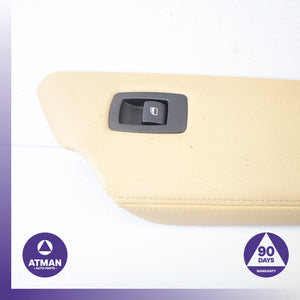 BMW E70 X5M X5 Front & Rear Right Side Door Panel Armrest Set OEM